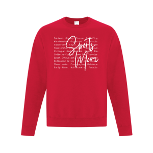 ATC ADULT FLEECE HOODED SWEATSHIRT - SPORTS MOM